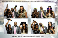 Kerry & Matt's Wedding Day 20th August 2016 Meridian Hall West Sussex
