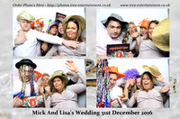 Mick And Lisa's Wedding - Orsett Hall, Essex,  31st December 2016.