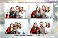 Paige's 18th Birthday, South Woodham Ferres 20th May 2017.