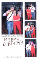 Taylor's 18th Birthday Party, Belhus Golf Club, 09/09/17