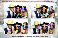Simon & Kayleigh's Wedding Day - The Old Parish Rooms, Rayleigh, Essex. 28th August 2016.